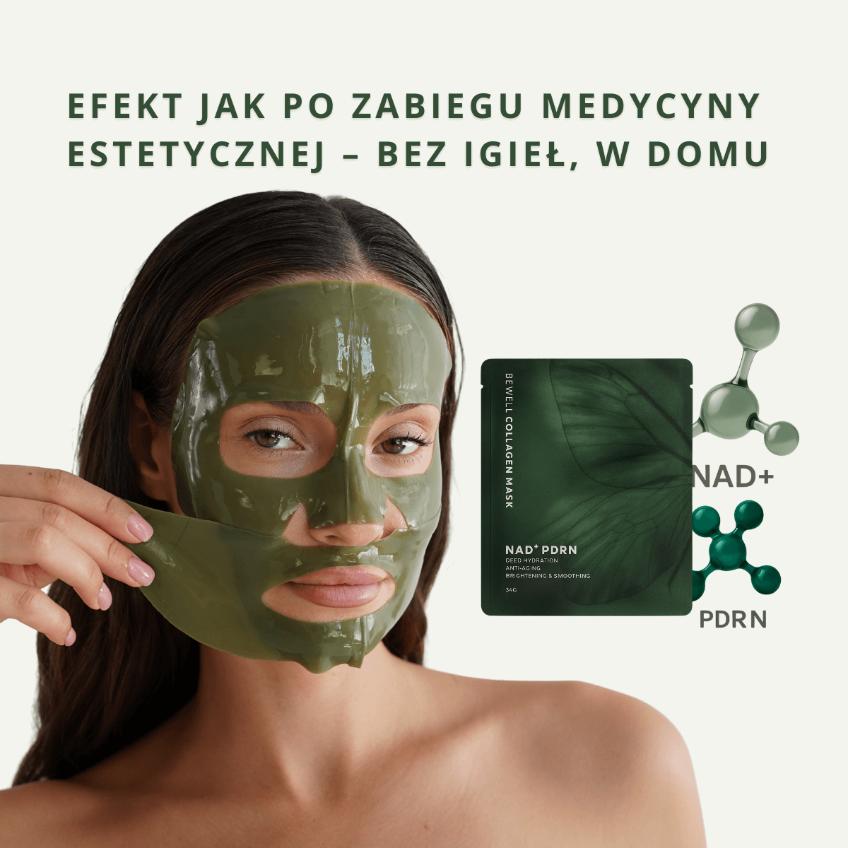 NAD+ PDRN Collagen Mask (4 pcs x 34g)