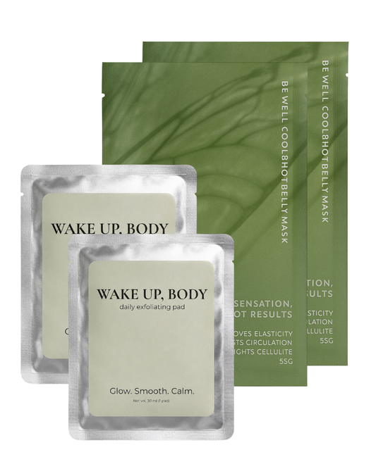 2x Wake Up, Body + 2x Maska Cool&Hot