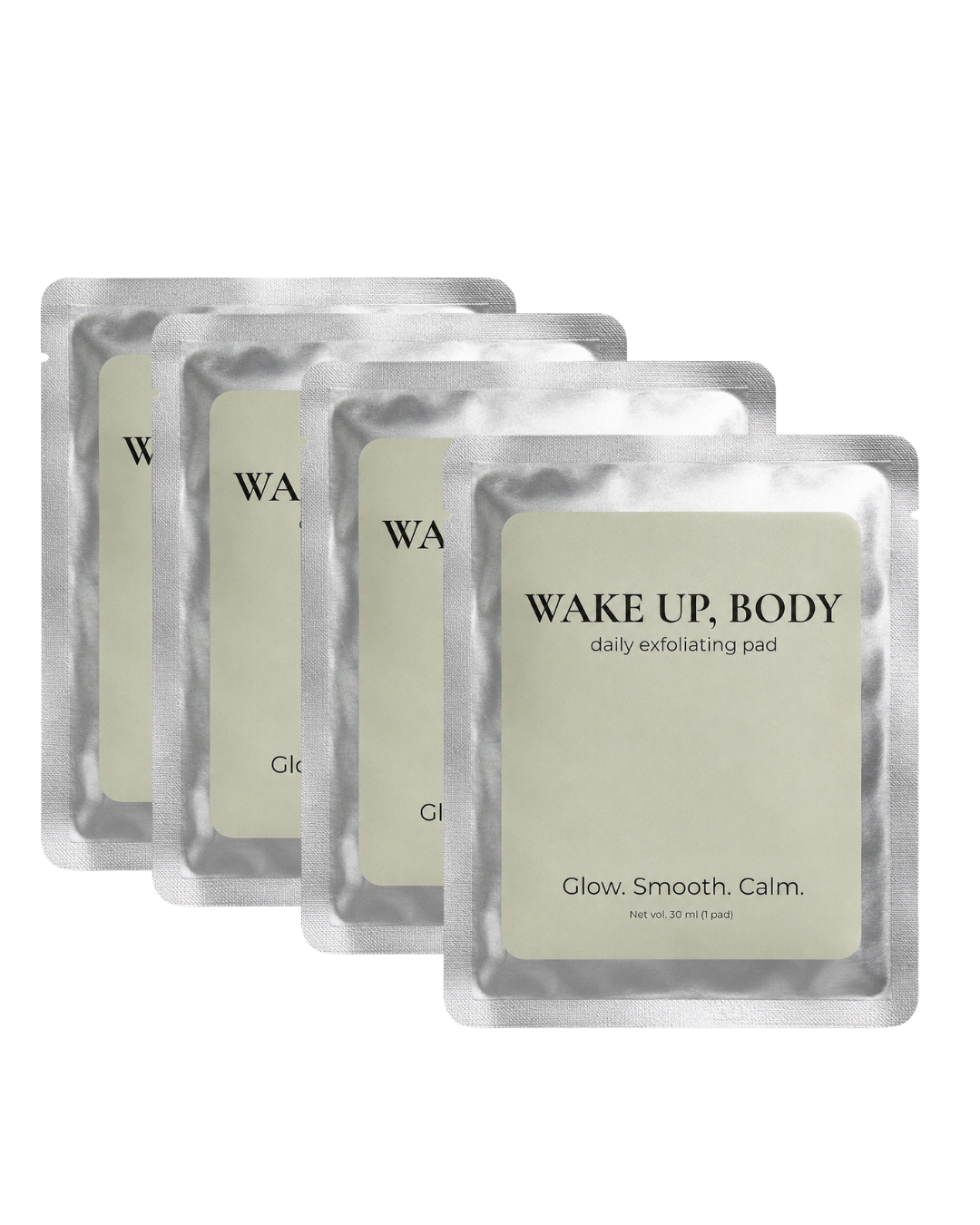 Wake Up,Body  – 4x Rękawica do peelingu ciała
