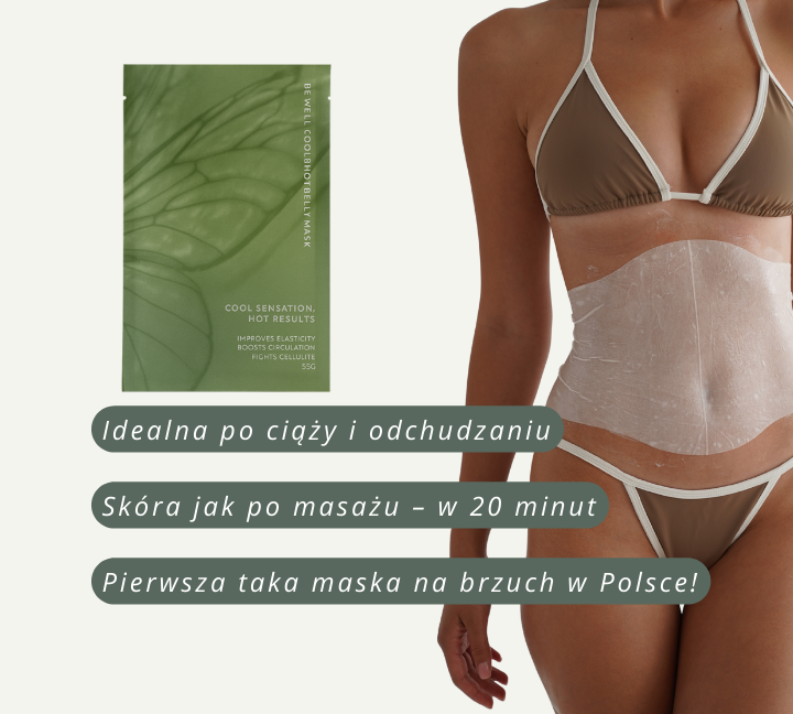 Maska na brzuch Cool&Hot x 2szt (ujędrniająca brzuch i boki)
