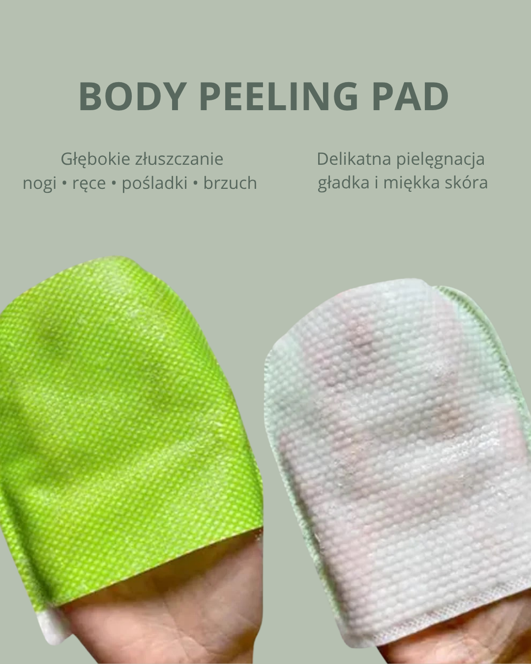 Wake Up,Body  – 2x Rękawica do peelingu ciała