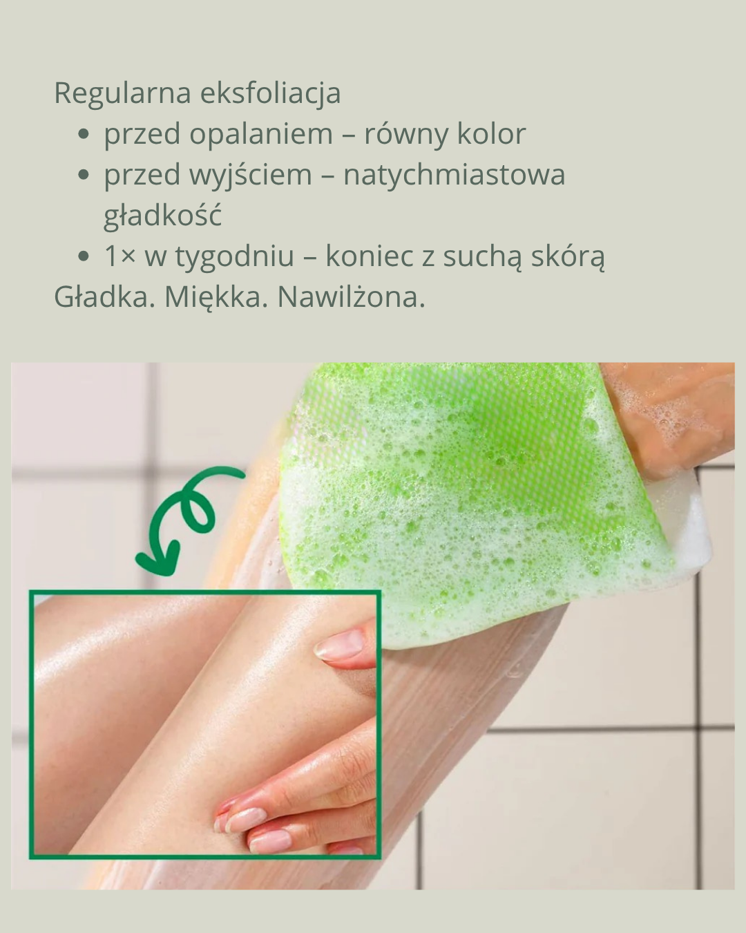 Wake Up,Body  – 2x Rękawica do peelingu ciała