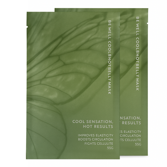 Maska Be Well na brzuch Cool&Hot Belly Mask x 2szt (ujędrniająca brzuch i boki)